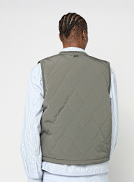 Prohibited, Quilted Club Vest, zielony, Obraz 2 z 5
