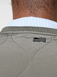 Prohibited, Quilted Club Vest, green, Image 4 of 5