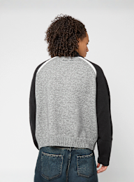 Another Cotton Lab, Another Zip Knit Cardigan, grey, Image 2 of 6