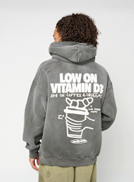 Another Cotton Lab, Vitamin D3 Washed Hoodie, grey, Image 1 of 5