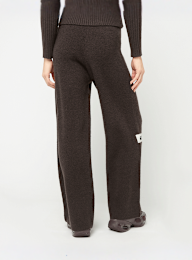 Another Cotton Lab, Another Wide Leg Knit Pant, bruin, Afbeelding 2 van 5