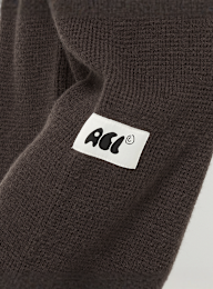 Another Cotton Lab, Another Wide Leg Knit Pant, brown, Image 4 of 5