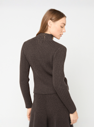 Another Cotton Lab, Another Scribble Zipper, brown, Image 2 of 4