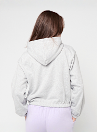 Felicious, Cropped Terry Zip Hoodie, grey, Image 2 of 4