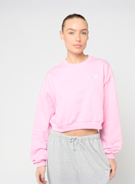 Felicious, Cropped Terry Crewneck, lichtroze, Afbeelding 1 van 4