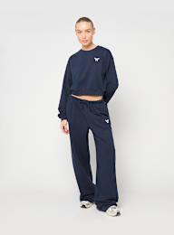 Felicious, Cropped Terry Crewneck, blauw, Afbeelding 4 van 4