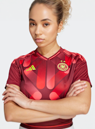 adidas Originals, DFB 25 (Women's Team) Away Jersey, red, Image 3 of 6