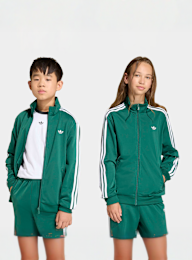 adidas Originals, Firebird Loose Tracktop, green, Image 1 of 4