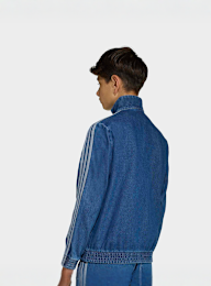 adidas Originals, Firebird Denim Tracktop, blue, Image 2 of 5