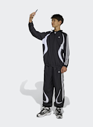 adidas Originals, Teamgeist Loose Tracktop, black, Image 4 of 4