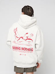 Another Cotton Lab, Doing Nothing Hoodie, grijs, Afbeelding 1 van 5