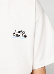 Another Cotton Lab, Outdoor Aesthetics T-Shirt, wit, Afbeelding 4 van 5