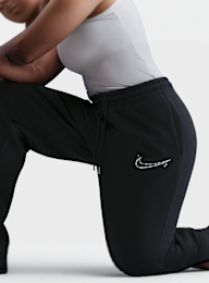Nike, Sportswear Phoenix Fleece High-Rise Wide Pants, black, Image 3 of 5
