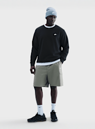 Nike, Club Fleece Crew, black, Image 4 of 4
