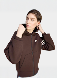 adidas Originals, Neuclassics Fullzip Hoodie, brown, Image 3 of 5
