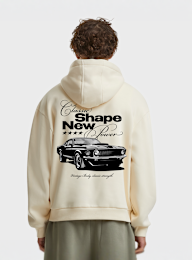 Mister Tee, Classic Shape New Power Fluffy Hoody whitesand, beige, Image 1 of 4