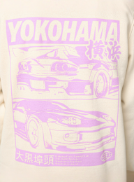 Mister Tee, Yokohama Race Hoody, beige, Image 3 of 5
