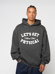 Mister Tee, Let's Get Physical Fluffy Hoody black, grey, Image 1 of 4