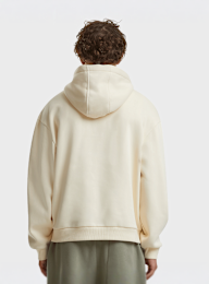 Mister Tee, Turn Me On Record Player Fluffy Hoody, beige, Afbeelding 2 van 3