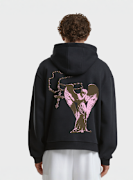 Mister Tee, Heavenly Prayers Fluffy Hoody black, black, Image 2 of 4