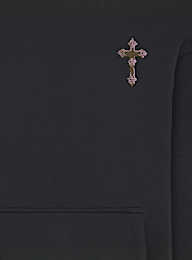 Mister Tee, Heavenly Prayers Fluffy Hoody black, black, Image 3 of 4