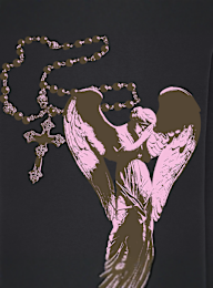 Mister Tee, Heavenly Prayers Fluffy Hoody black, black, Image 4 of 4