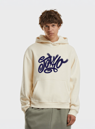 Mister Tee, Tokyo Tagged Graffiti Fluffy Hoody whitesand, beige, Image 1 of 3