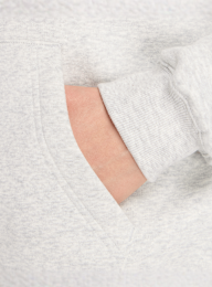 New Balance, Linear Heritage Fleece Hoodie, szary, Obraz 4 z 5