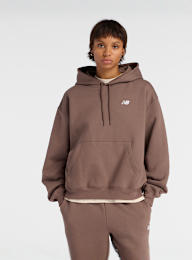 New Balance, Sport Essentials Fleece Hoodie, brown, Image 1 of 5