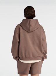 New Balance, Sport Essentials Fleece Hoodie, brown, Image 3 of 5