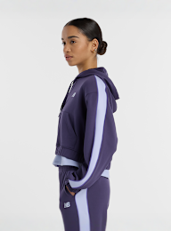 New Balance, Interlock Full Zip, blue, Image 2 of 6