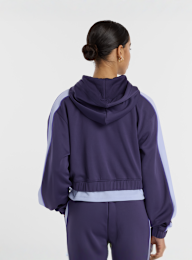 New Balance, Interlock Full Zip, blue, Image 3 of 6