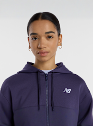 New Balance, Interlock Full Zip, blue, Image 4 of 6