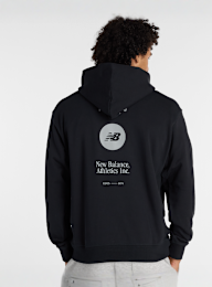 New Balance, Vortex Hoodie, black, Image 1 of 5
