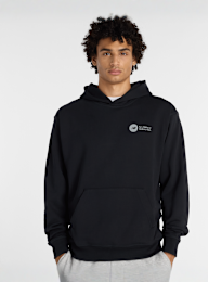 New Balance, Vortex Hoodie, black, Image 2 of 5