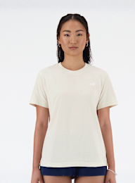 New Balance, Sport Essentials Jersey T-Shirt, beige, Afbeelding 1 van 3