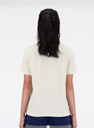 New Balance, Sport Essentials Jersey T-Shirt, beż, Obraz 2 z 3