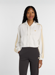 New Balance, Interlock Full Zip, beige, Image 1 of 5