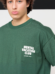 Another Cotton Lab, Mental Vacation Oversized T-Shirt, green, Image 3 of 6