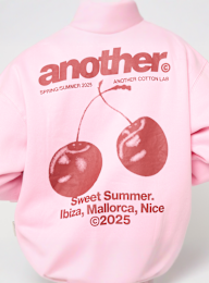 Another Cotton Lab, Another Sweet Summer Oversized Zip Hoodie, light pink, Image 5 of 6