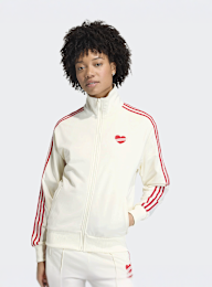 adidas Originals, Firebird Loose Tracktop, wit, Afbeelding 1 van 5