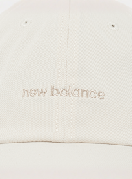 New Balance, 6 Panel Linear Logo Hat, beige, Image 4 of 4