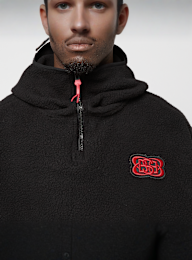 BSB x SNIPES, BSB x Snipes Sherpa Track Hoodie, zwart, Afbeelding 3 van 7