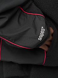 BSB x SNIPES, BSB x Snipes Sherpa Track Hoodie, zwart, Afbeelding 4 van 7
