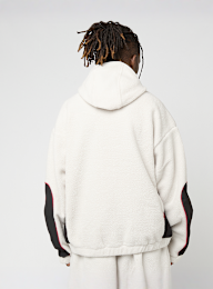 BSB x SNIPES, BSB x Snipes Sherpa Track Hoodie, wit, Afbeelding 2 van 7