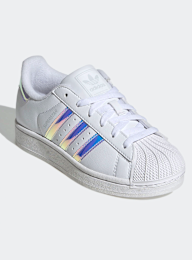 adidas Originals, Superstar II (GS), white, Image 3 of 8