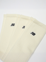 New Balance, 3 PACK - Black Patch Logo Seasonal Crew, beige, Image 2 of 2