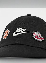 Nike, Statement Patch Club Cap, black, Image 4 of 4
