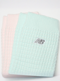 New Balance, 2 PACK - Waffle Knit Mid Crew Socks, multi-colour, Image 2 of 2
