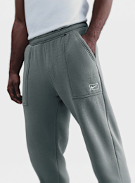 Nike, Sportswear Open-Hem Fleece Pants, szary, Obraz 3 z 5
